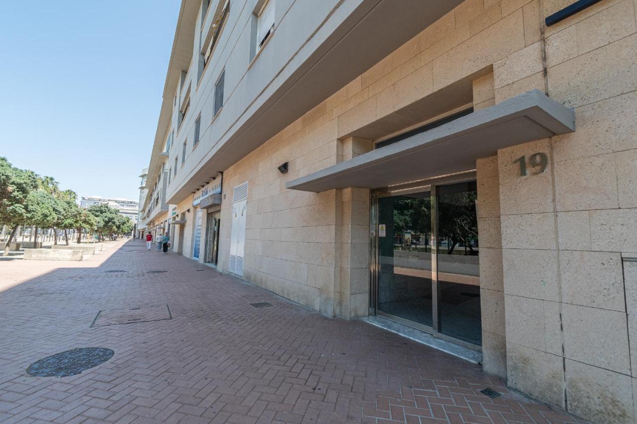 Apartamento Cortadura Playa Cádiz Exteriör bild