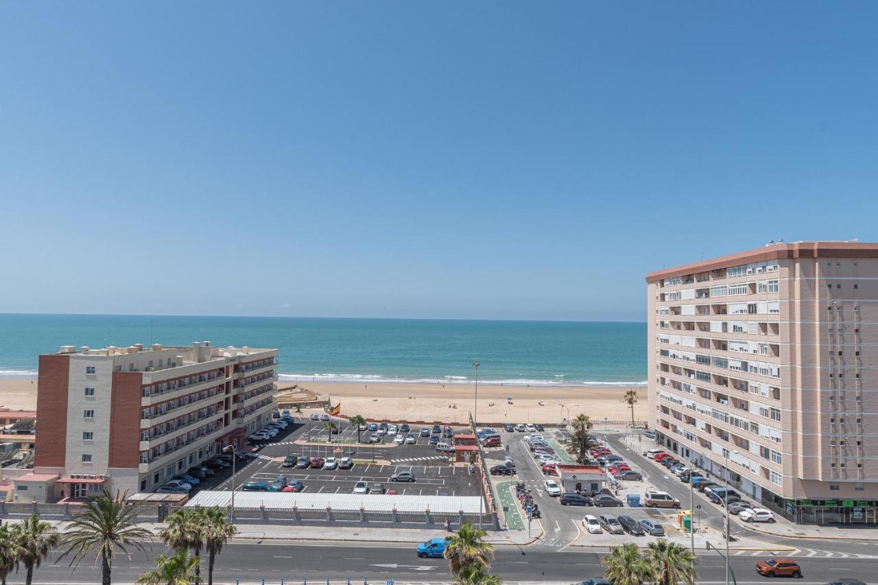 Apartamento Cortadura Playa Cádiz Exteriör bild
